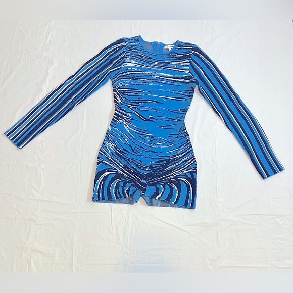 Fashion Nova sweater Long Sleeve Romper - Picture 2 of 5